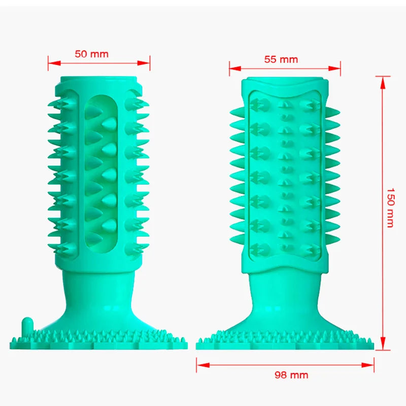 Brinquedo para cães de estimação Haltere de fonação interativo para cães pequenos e grandes Brinquedos para mastigar gatos e filhotes Limpeza de dentes de animais de estimação Artigo indestrutível