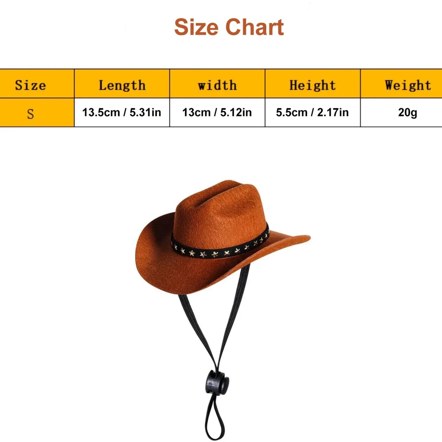 Pet Dog Hat Star Cowboy Hat Pet Supplies Adjustable Dog Costume Top Hat Headwear Pet Hat Dogs Caps Pet Sun Hats for Cats